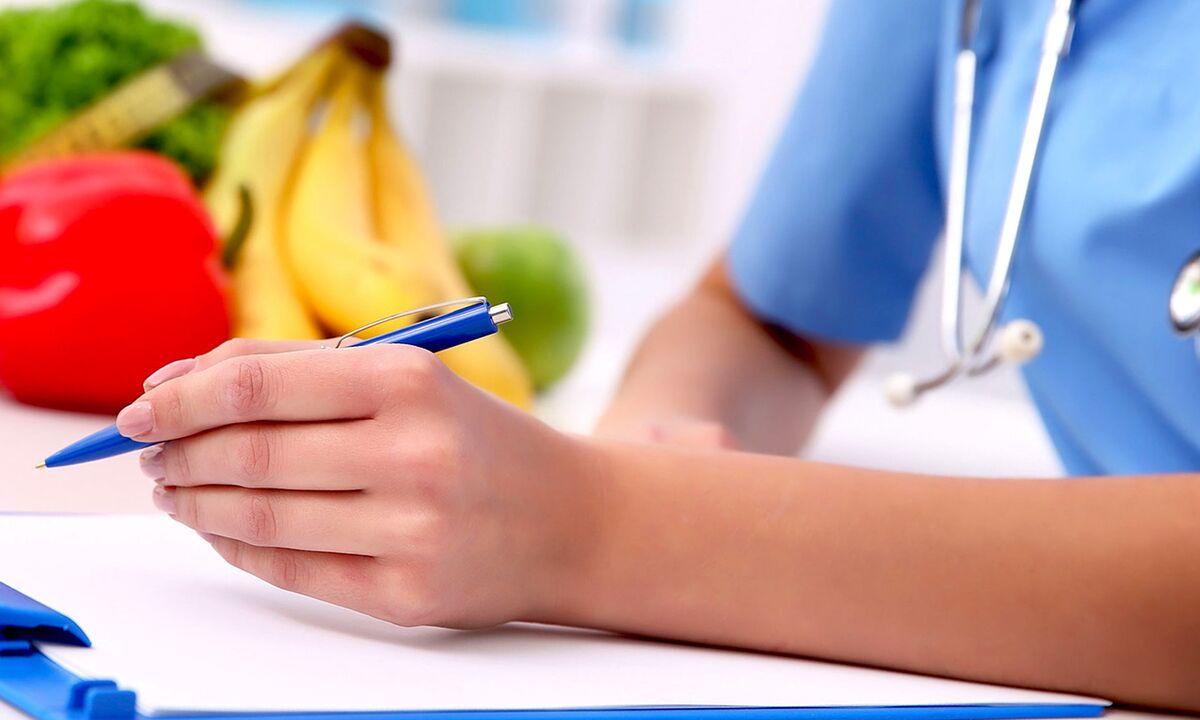 Consulta dun nutricionista